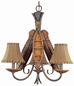 rustic chandelier